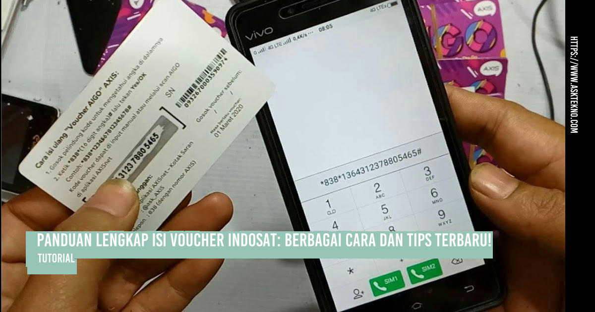 AskTekno | Panduan Lengkap Isi Voucher Indosat: Berbagai Cara dan Tips Terbaru!