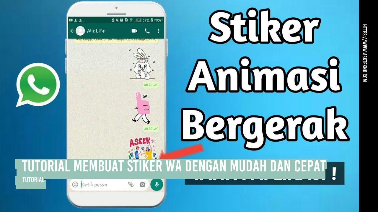 AskTekno | Tutorial Membuat Stiker WA dengan Mudah dan Cepat