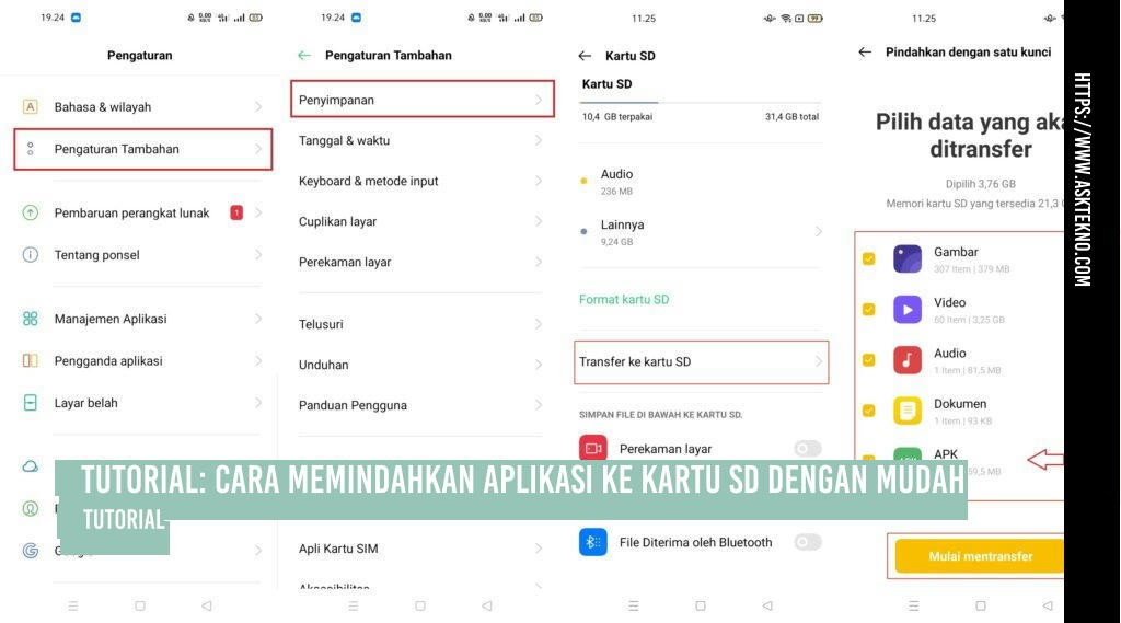AskTekno | Tutorial: Cara Memindahkan Aplikasi ke Kartu SD dengan Mudah