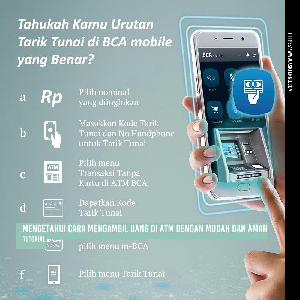 AskTekno | Mengetahui Cara Mengambil Uang di ATM dengan Mudah dan Aman