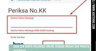 AskTekno | Cara Cek Kartu Keluarga Online dengan Mudah dan Praktis