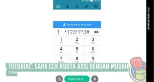 AskTekno | Tutorial: Cara Cek Kuota Axis dengan Mudah