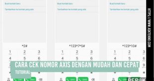 AskTekno | Cara Cek Nomor Axis dengan Mudah dan Cepat