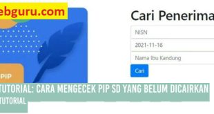 AskTekno | Tutorial: Cara Mengecek PIP SD yang Belum Dicairkan